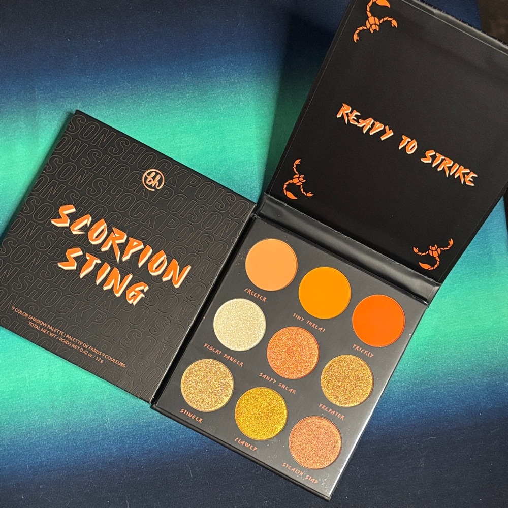 HURRY! The Only 2 pc bundle left!! SEALED! BH Cosmetics Scorpion Sting Palette